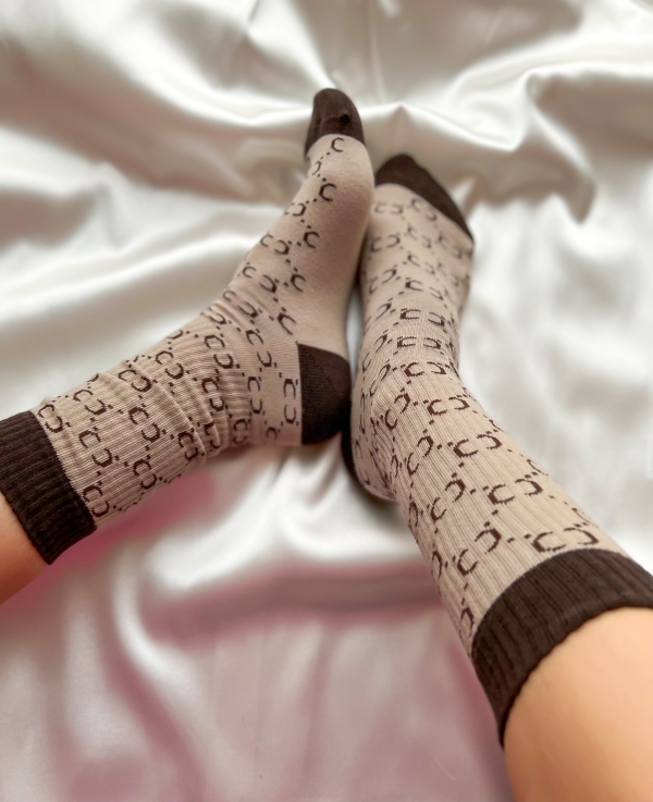 Дамски чорапи &quot;BROWN LOVE&quot;/ кафеви