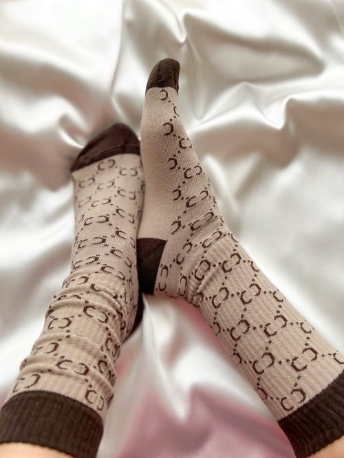 Дамски чорапи "BROWN LOVE"/ кафеви